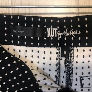 NWT Kut from the Kloth black skinny pants size 0